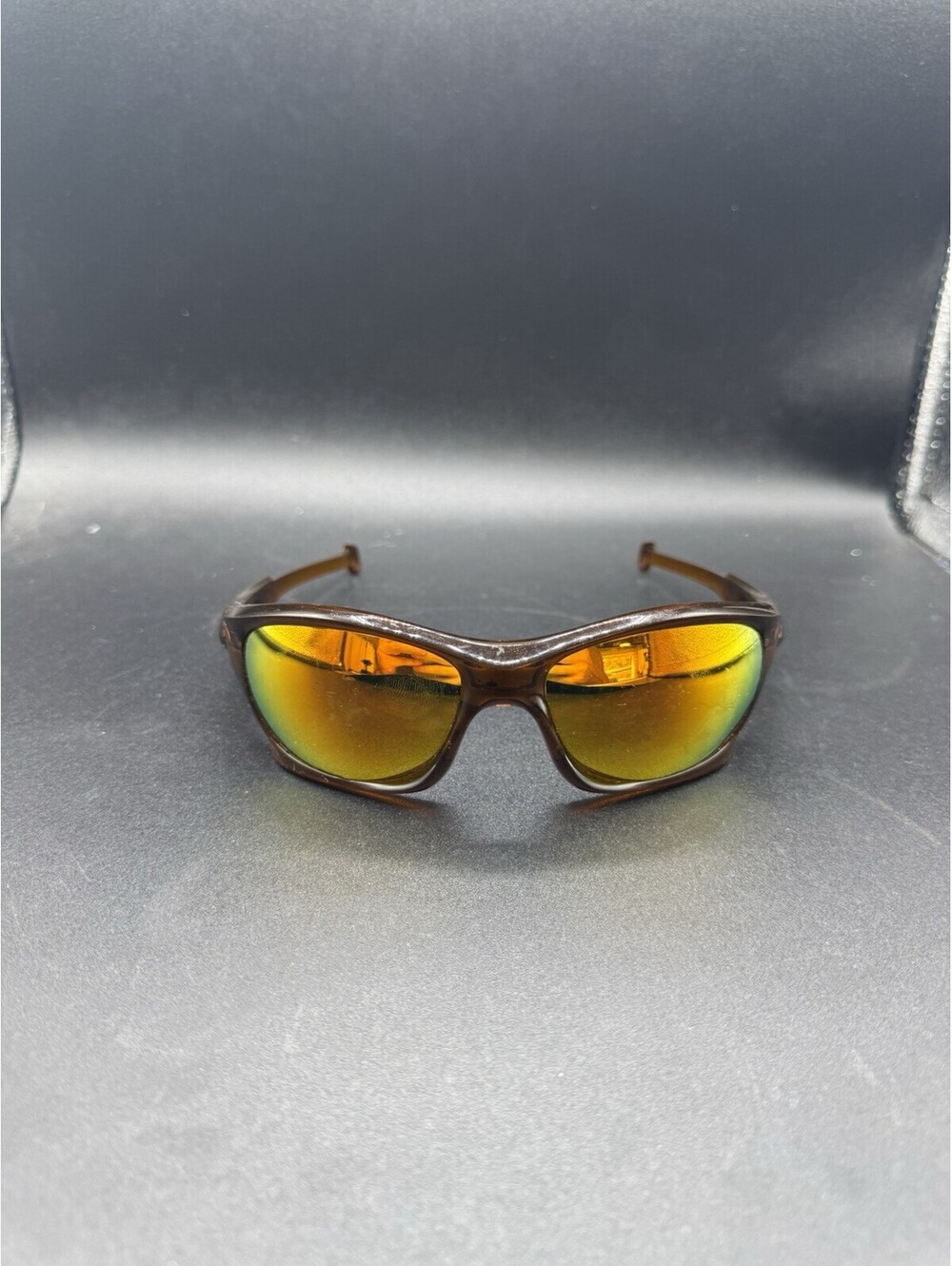 Oakley Pit Bull Polished Rootbeer/Fire Iridium Lenses